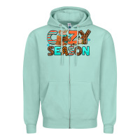 Seafoam cozy season Zipper Hoodie - AdoDesignShop