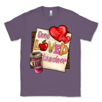 Lavender one loved teacher Classic Tee - BarkalooDesign