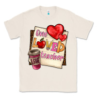 Natural one loved teacher Classic Tee - BarkalooDesign