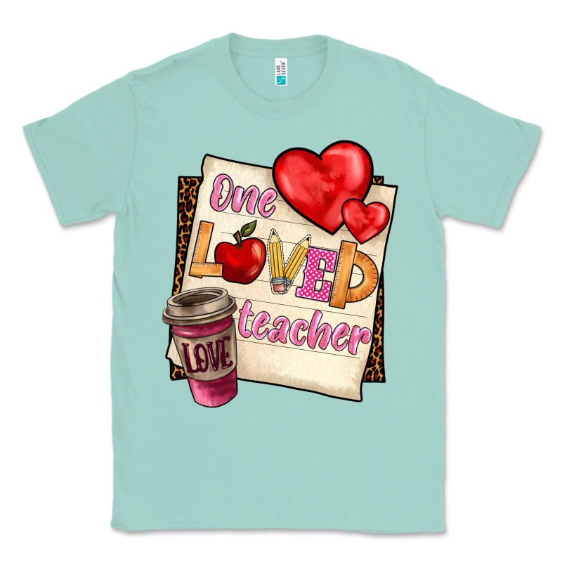 One Loved Teacher Classic Tee by BarkalooDesign | Teevron