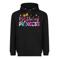 Black birthday princess Heavyweight Hoodie - NancyCooperArtShop