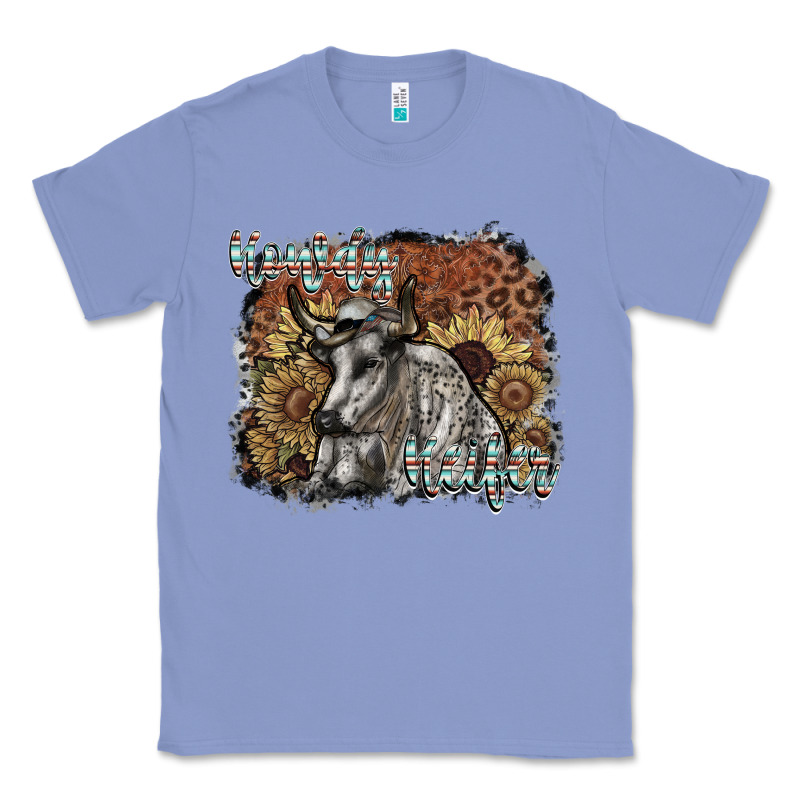 Howdy Heifer Classic Tee by SublimationCraftShop | Teevron