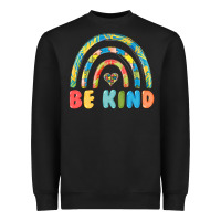 Black be kind autism Heavyweight Sweatshirt - MaliasSmallBusiness