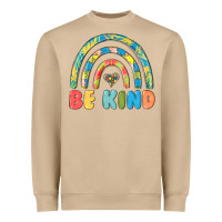Mushroom be kind autism Heavyweight Sweatshirt - MaliasSmallBusiness