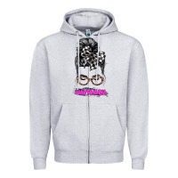 Heather Grey motomom Zipper Hoodie - JahusDesignShop