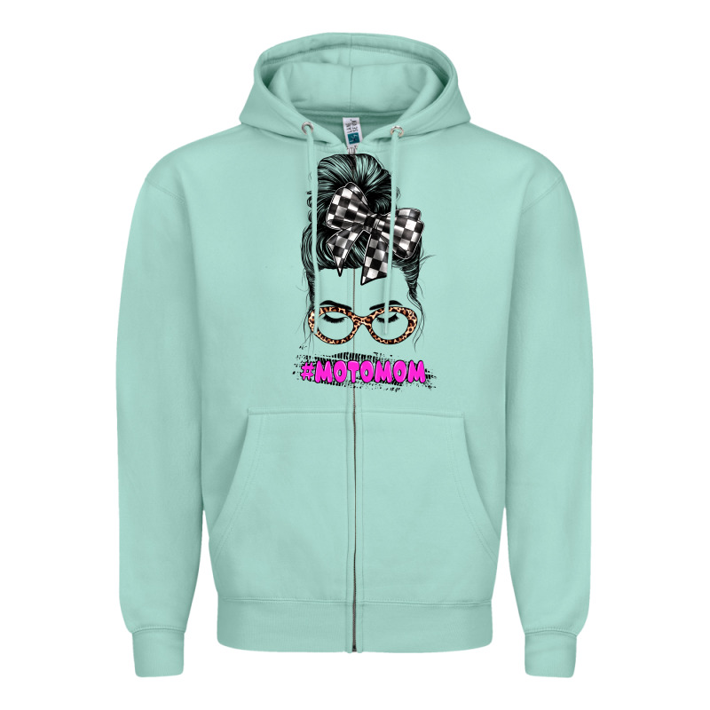 Motomom Zipper Hoodie by JahusDesignShop | Teevron