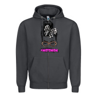Smoke motomom Zipper Hoodie - JahusDesignShop