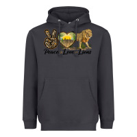 Smoke peace love lions Heavyweight Hoodie - LillyAllenDesigns