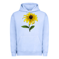 Pigment Grape Ice Black Eyed Susan Flower Urban Hoodie - LillyAllenDesigns