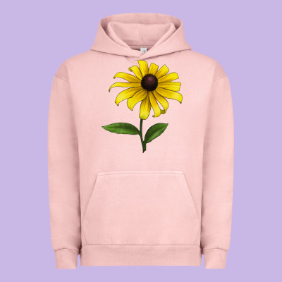 Black Eyed Susan Flower Urban Hoodie Designed By Lillyallendesigns
