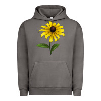 Pigment Tornado Black Eyed Susan Flower Urban Hoodie - LillyAllenDesigns