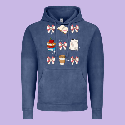 Teacher Vintage Hoodie Designed By Jahusdesignshop
