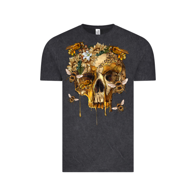 Flower Skeleton Bees Vintage Tee by RanaPortraitStore | Teevron