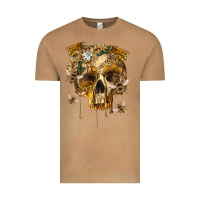 Vintage Camel Flower Skeleton Bees Vintage Tee - RanaPortraitStore