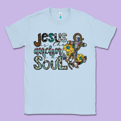 Jesus Is The Anchor Of My Soul Classic Tee Designed By Sublimationcraftshop