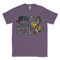 Lavender jesus is the anchor of my soul Classic Tee - SublimationCraftShop