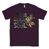 Plum jesus is the anchor of my soul Classic Tee - SublimationCraftShop