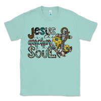 Seafoam jesus is the anchor of my soul Classic Tee - SublimationCraftShop