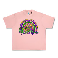 Salmon mardi gras rainbow and fleur de lis Urban Heavy Tee - RanaPortraitStore