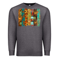 Charcoal Heather thanksgiving brushstroke Premium Sweatshirt - BarkalooDesign