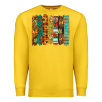 Lemon thanksgiving brushstroke Premium Sweatshirt - BarkalooDesign