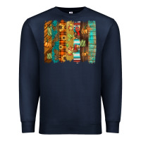 Navy thanksgiving brushstroke Premium Sweatshirt - BarkalooDesign