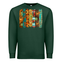 Sports Green thanksgiving brushstroke Premium Sweatshirt - BarkalooDesign
