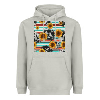 Moon Dust serape cowhide sunflowers seamless pattern 12inch Heavyweight Hoodie - Jasminsmagicworld