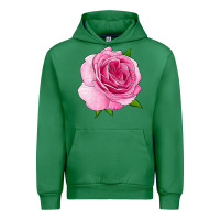 Emerald All Dressed Up Rose Urban Hoodie - LillyAllenDesigns