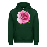Forest Green All Dressed Up Rose Urban Hoodie - LillyAllenDesigns