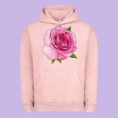 All Dressed Up Rose Urban Hoodie Designed By Lillyallendesigns