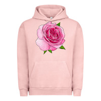 Pigment Salmon All Dressed Up Rose Urban Hoodie - LillyAllenDesigns
