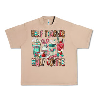 Burro half teacher half coffee Urban Heavy Tee - texasbilliewilder