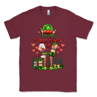 Burgundy im the wine lover elf Classic Tee - FaDigitalArtStudio