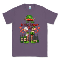 Lavender im the wine lover elf Classic Tee - FaDigitalArtStudio
