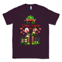 Plum im the wine lover elf Classic Tee - FaDigitalArtStudio