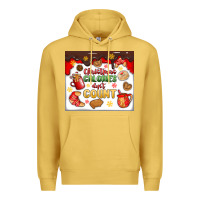 Antique Gold christmas calories don't count Premium Hoodie - MaliasSmallBusiness