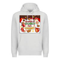 Dove Grey christmas calories don't count Premium Hoodie - MaliasSmallBusiness