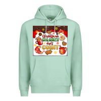 Seafoam christmas calories don't count Premium Hoodie - MaliasSmallBusiness