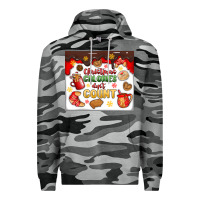 Slate Camo christmas calories don't count Premium Hoodie - MaliasSmallBusiness