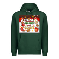 Sports Green christmas calories don't count Premium Hoodie - MaliasSmallBusiness