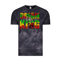 Cloud Black dream like king with crown Vintage Tee - texasbilliewilder