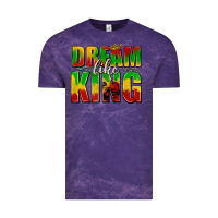 Cloud Purple dream like king with crown Vintage Tee - texasbilliewilder
