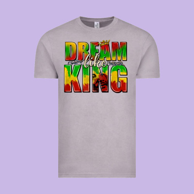Vintage Tee dream like king with crown