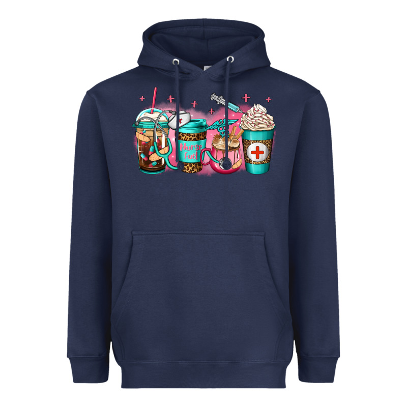 Nurse Fuel Coffee Heavyweight Hoodie by Jasminsmagicworld | Teevron