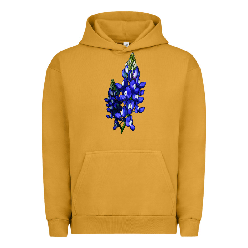 Bluebonnet Flower Urban Hoodie by LillyAllenDesigns | Teevron