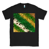 Black St. Patrick's Day leopard cowhide glitter tumbler Classic Tee - Neo Western