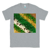 Heather Grey St. Patrick's Day leopard cowhide glitter tumbler Classic Tee - Neo Western