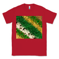 Red St. Patrick's Day leopard cowhide glitter tumbler Classic Tee - Neo Western