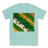 Seafoam St. Patrick's Day leopard cowhide glitter tumbler Classic Tee - Neo Western